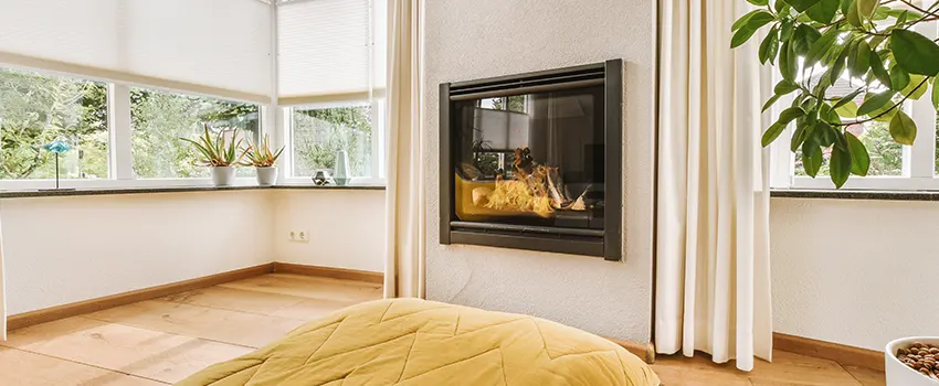 Residential Fireplace Ceramic Glass Installation in Brandon, MS