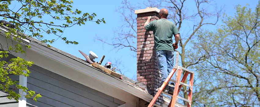Vinyl and PVC Chimney Flashing Installation in Brandon, MS