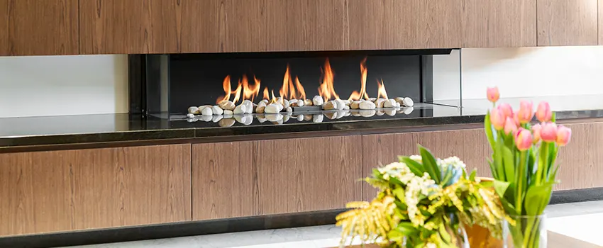 Double-height Fireplace Design Refurbishment in Brandon, Mississippi