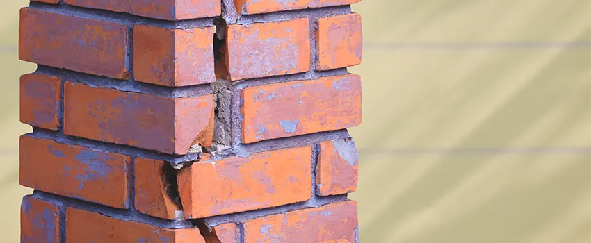 Repairing Cracked Porcelain Tiles for Fireplace in Brandon, MS